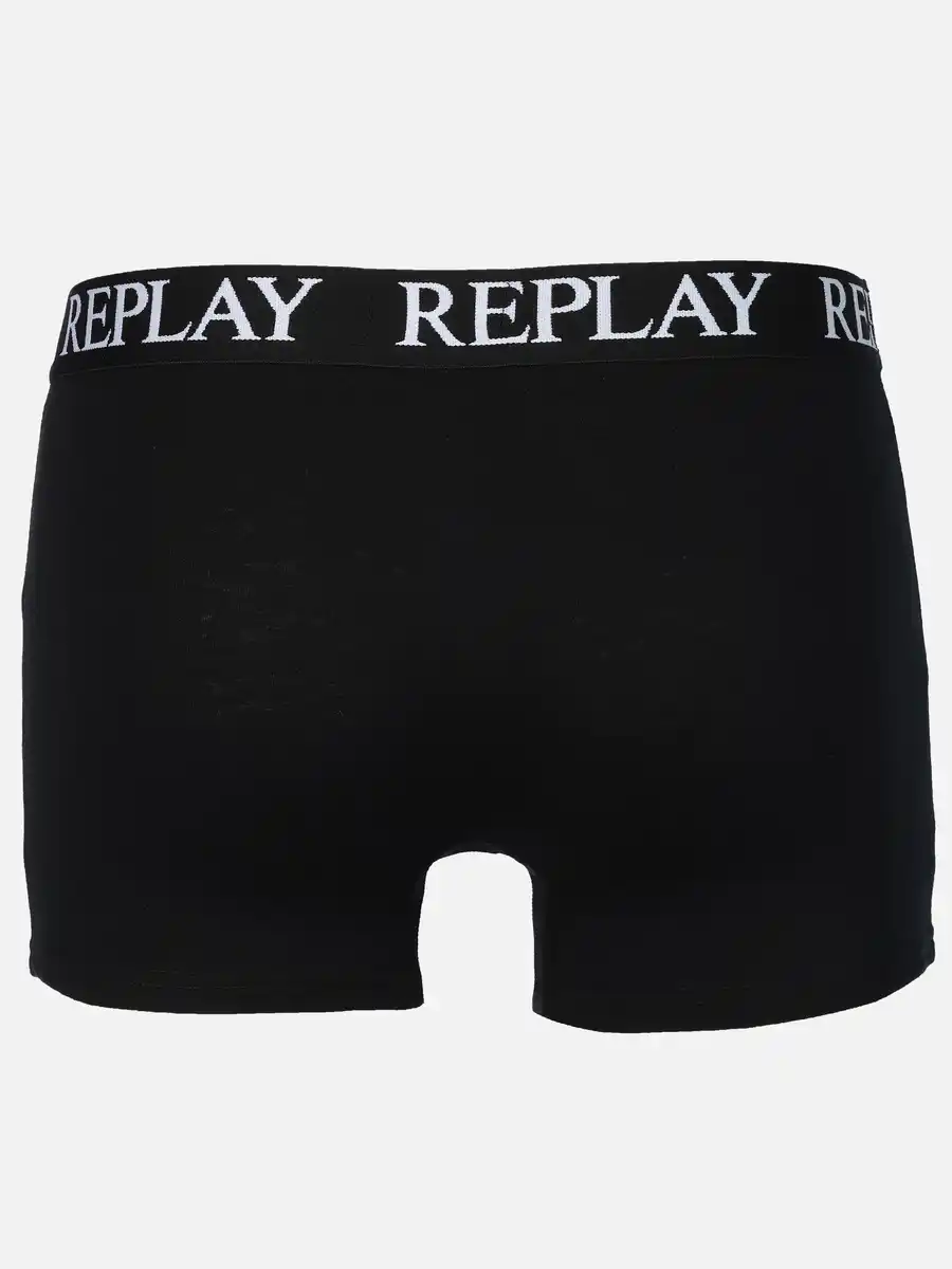 Bild 2 von Herren Retro Shorts im 2er Pack Schwarz