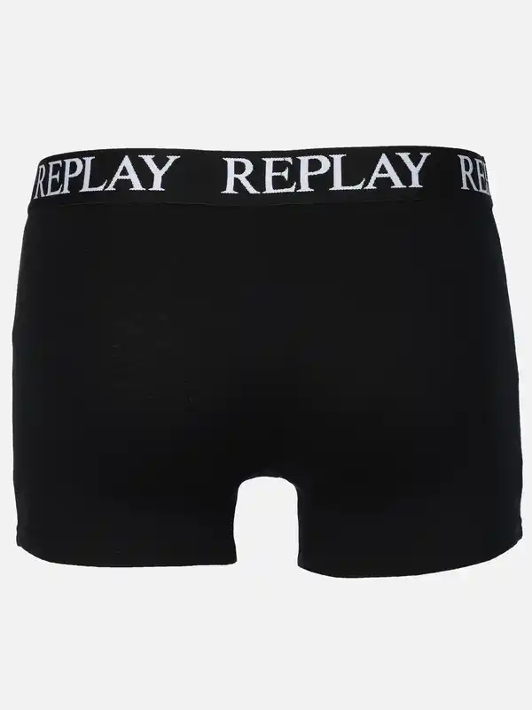 Bild 2 von Herren Retro Shorts im 2er Pack Schwarz