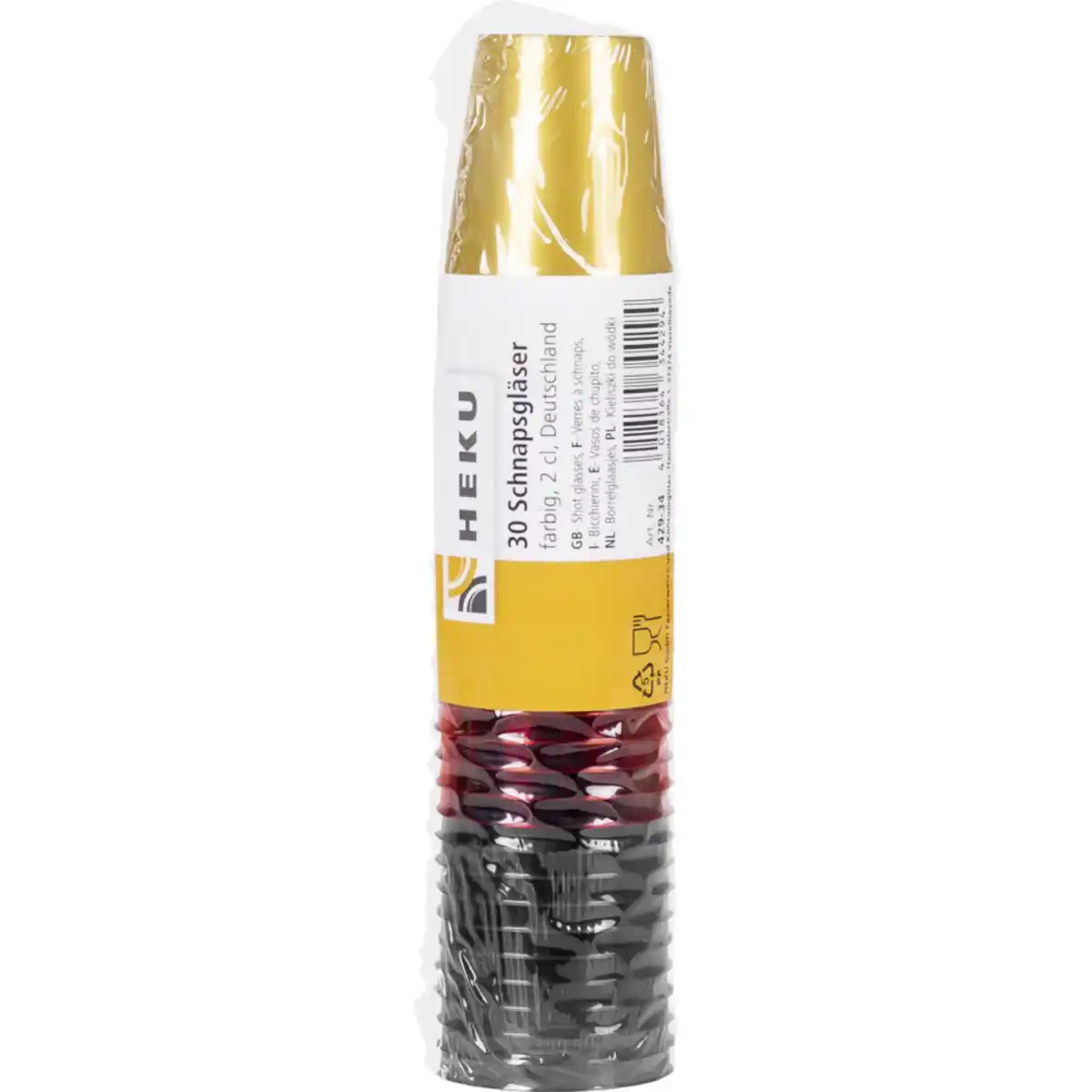 Bild 1 von Schnapsgläser aus Kunststoff 2 cl, 30 Stück, Deutschland