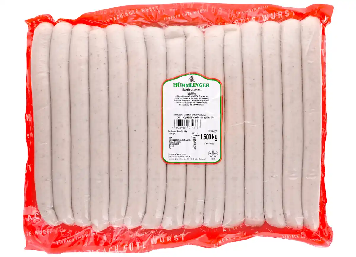 Bild 1 von Rostbratwurst 15 Stück = 1
