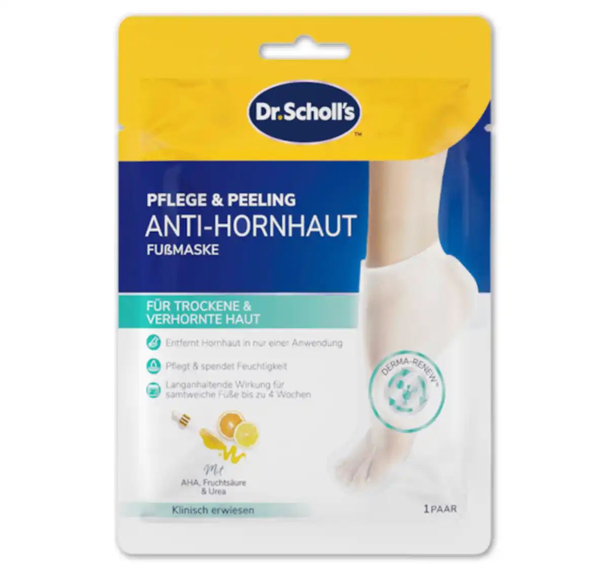 Bild 1 von SCHOLL Anti-Hornhaut Fußmaske*