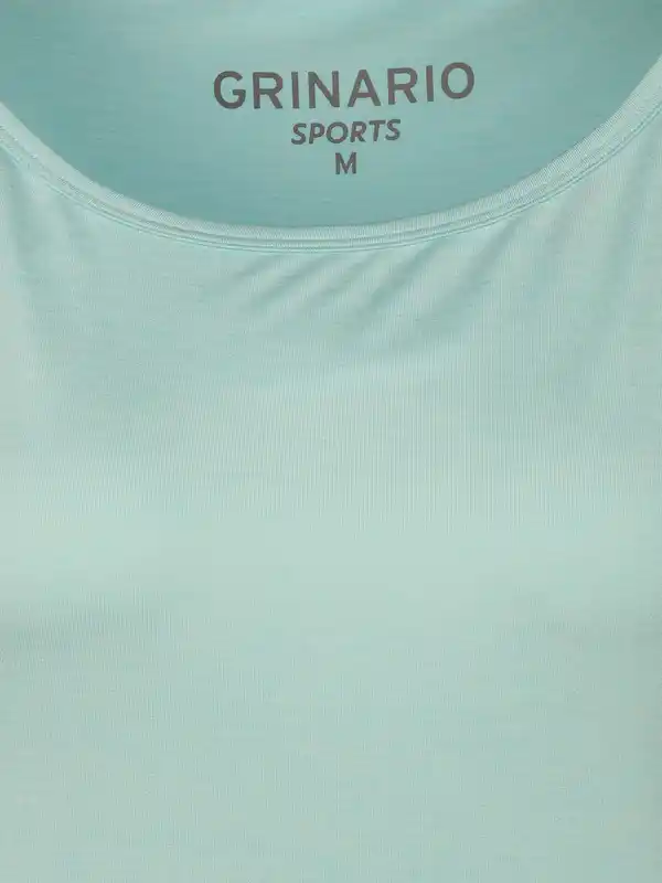 Bild 3 von Damen Sport T-Shirt mit Bund Blau