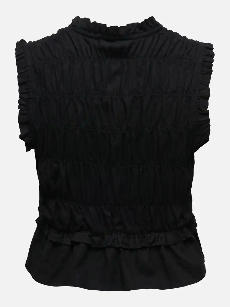 Bild 3 von Only ONLGOA S/S LINEN BL F Top Schwarz