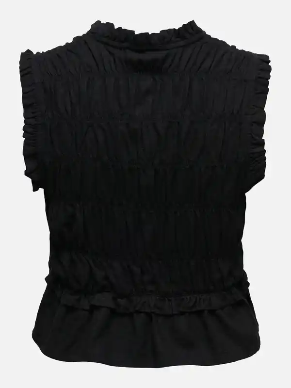 Bild 3 von Only ONLGOA S/S LINEN BL F Top Schwarz