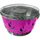 Bild 1 von Holzkohle-Tischgrill mit Aktivbelüftung Ø 42 cm, pink