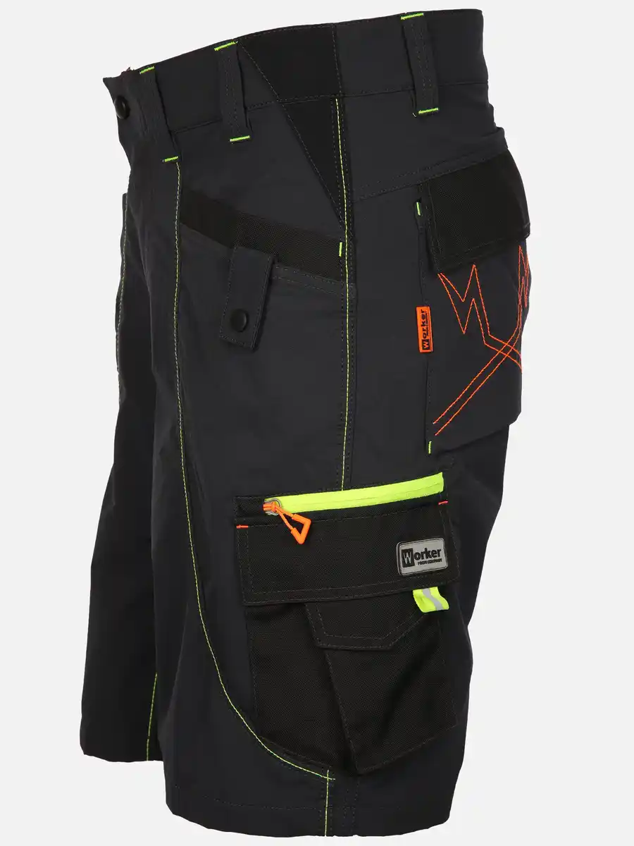 Bild 3 von Herren Arbeitsshort 4-Wege-Stretch Grau