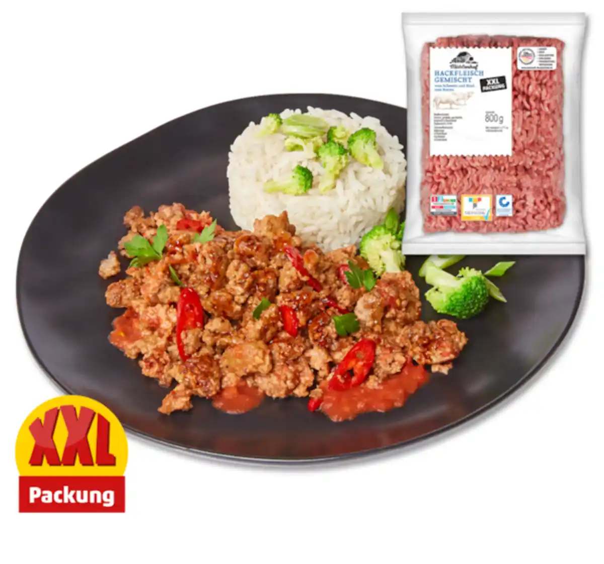 Bild 1 von MÜHLENHO FFrisches Hackfleisch, gemischt