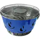 Bild 1 von Holzkohle-Tischgrill mit Aktivbelüftung Ø 42 cm, blau