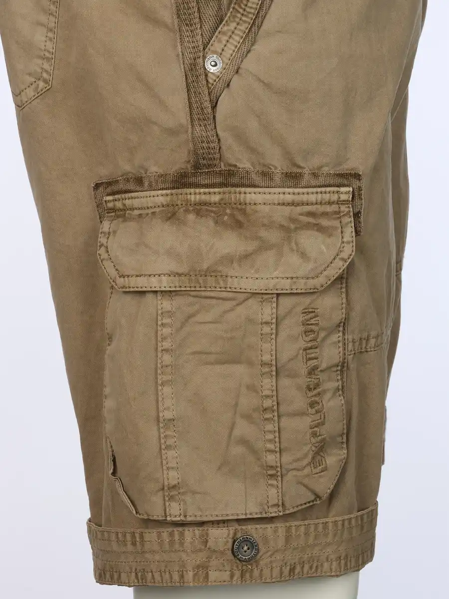 Bild 4 von Herren Cargoshort im Used Look Beige