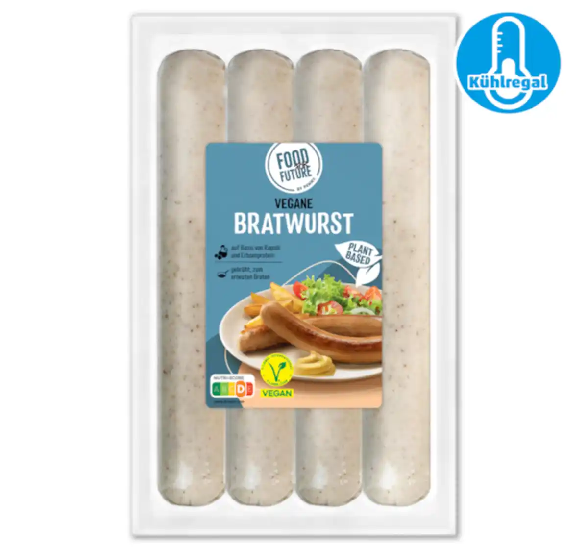 Bild 1 von FOOD FOR FUTURE Vegane Bratwurst