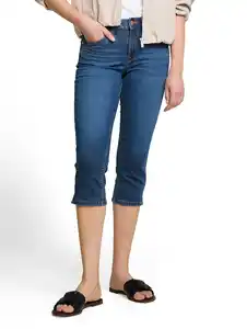Damen Capri Jeans Blau