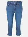 Bild 3 von Damen Capri Jeans Blau