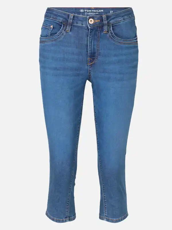 Bild 3 von Damen Capri Jeans Blau