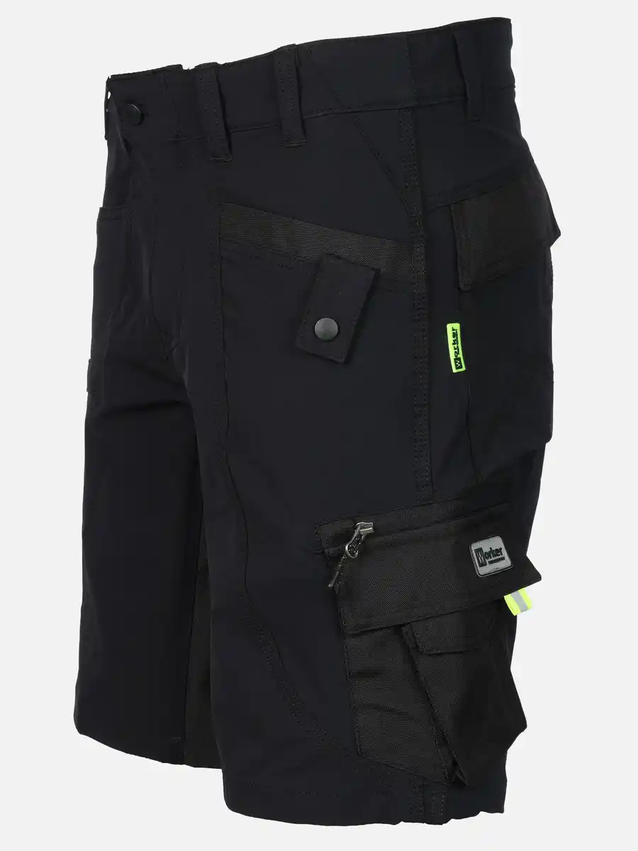 Bild 3 von Herren Arbeitsshort 4-Wege-Stretch Schwarz