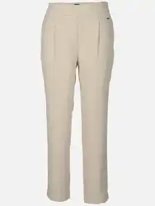 Damen Hose mit Konfortbund Beige