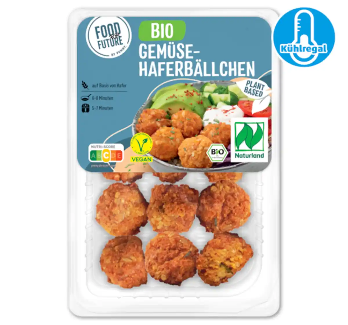 Bild 1 von FOOD FOR FUTURE Bio Gemüse-Haferbällchen