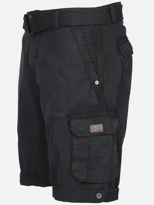 Bild 3 von Herren Cargoshort im Used Look Schwarz