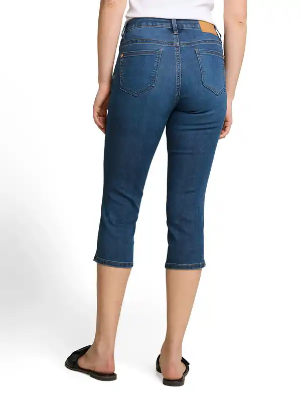 Bild 2 von Damen Capri Jeans Blau