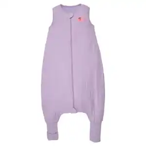 LILY & DAN Baby-Schlafsack aus Musselin / Schlafanzug, Lila, 70