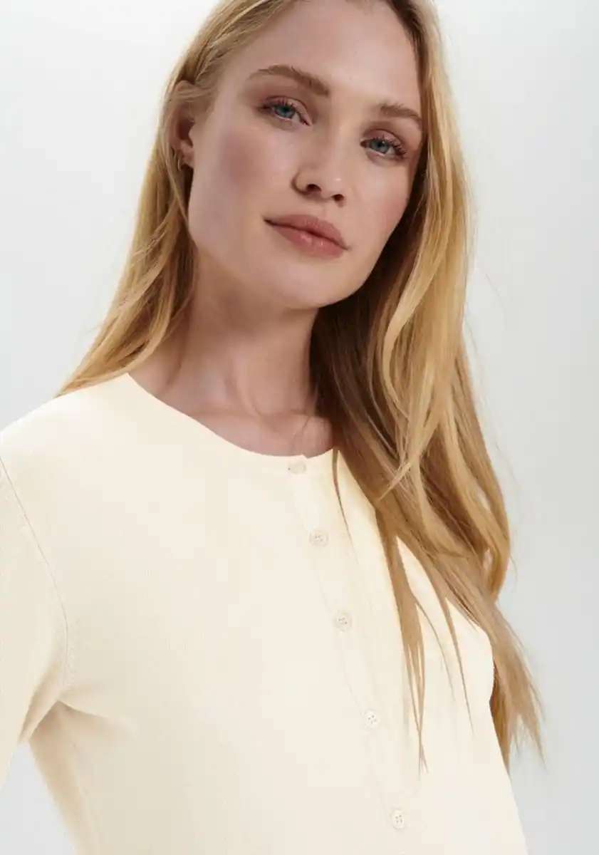Bild 1 von Saint Tropez Cardigan MilaSZ A8661 -edler Materialmix in VIELEN FARBEN