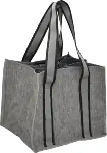 IDEENWELT Bottlebag grau