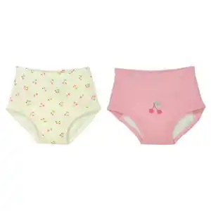 LILY & DAN Kinder Trainings-Unterwäsche 2er Pack, Rosa