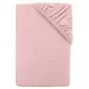 Bild 1 von NOVITESSE Supersoft Boxspringbett Spannbetttuch, Rosa