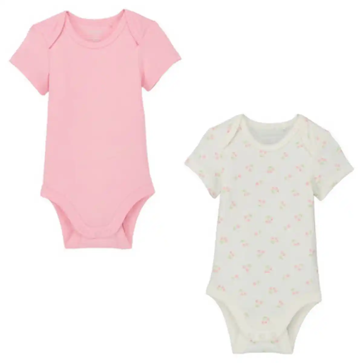 Bild 1 von LILY & DAN Baby Bodies 2er-Pack, Rosa, 62/68
