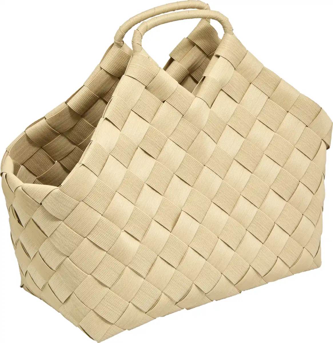 Bild 2 von IDEENWELT Flechttasche beige
