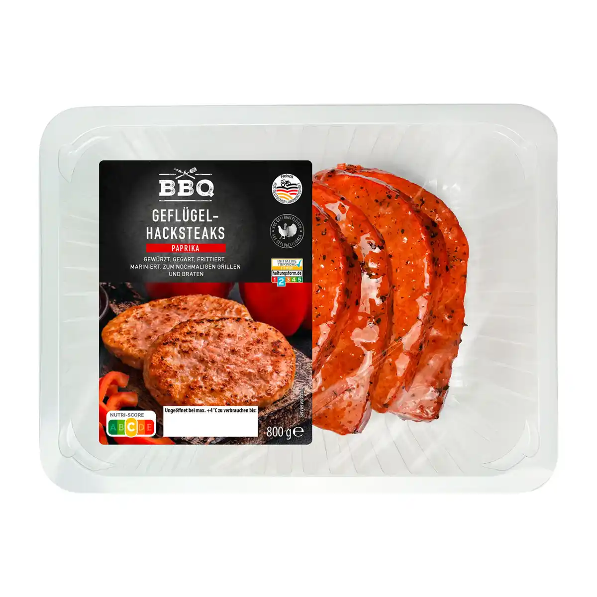 Bild 1 von BBQ Geflügel-Hacksteak
