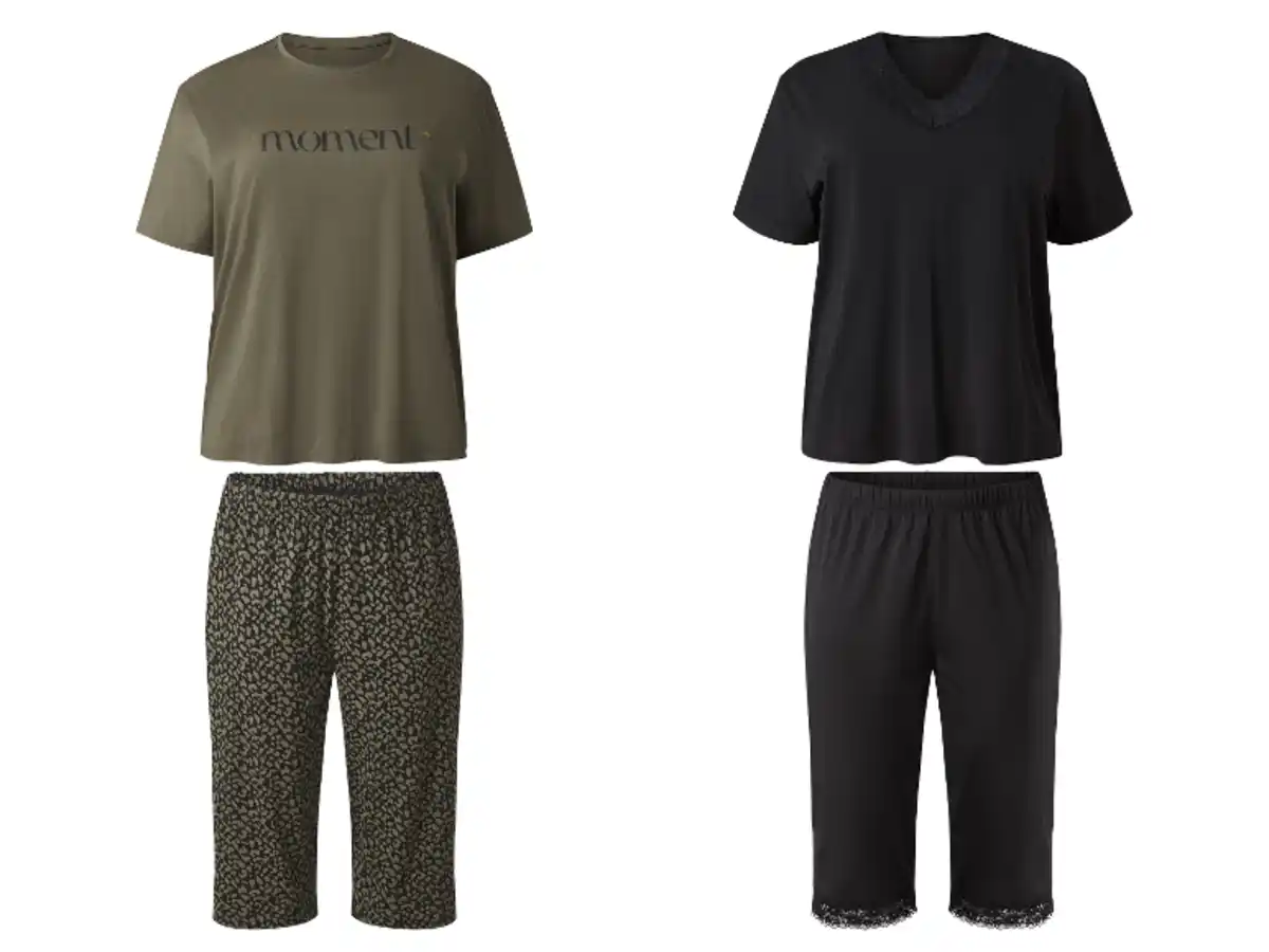 Bild 1 von esmara® Damen Capri Pyjama