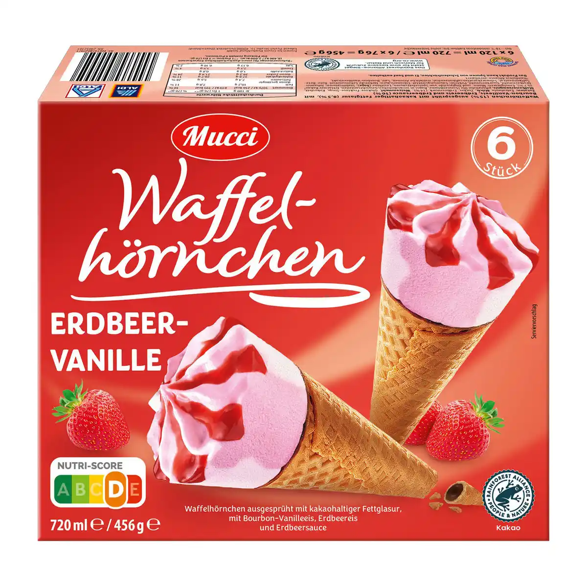 Bild 1 von MUCCI Waffelhörnchen