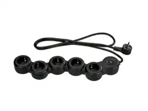 TRONIC Wendige Steckdosenleiste