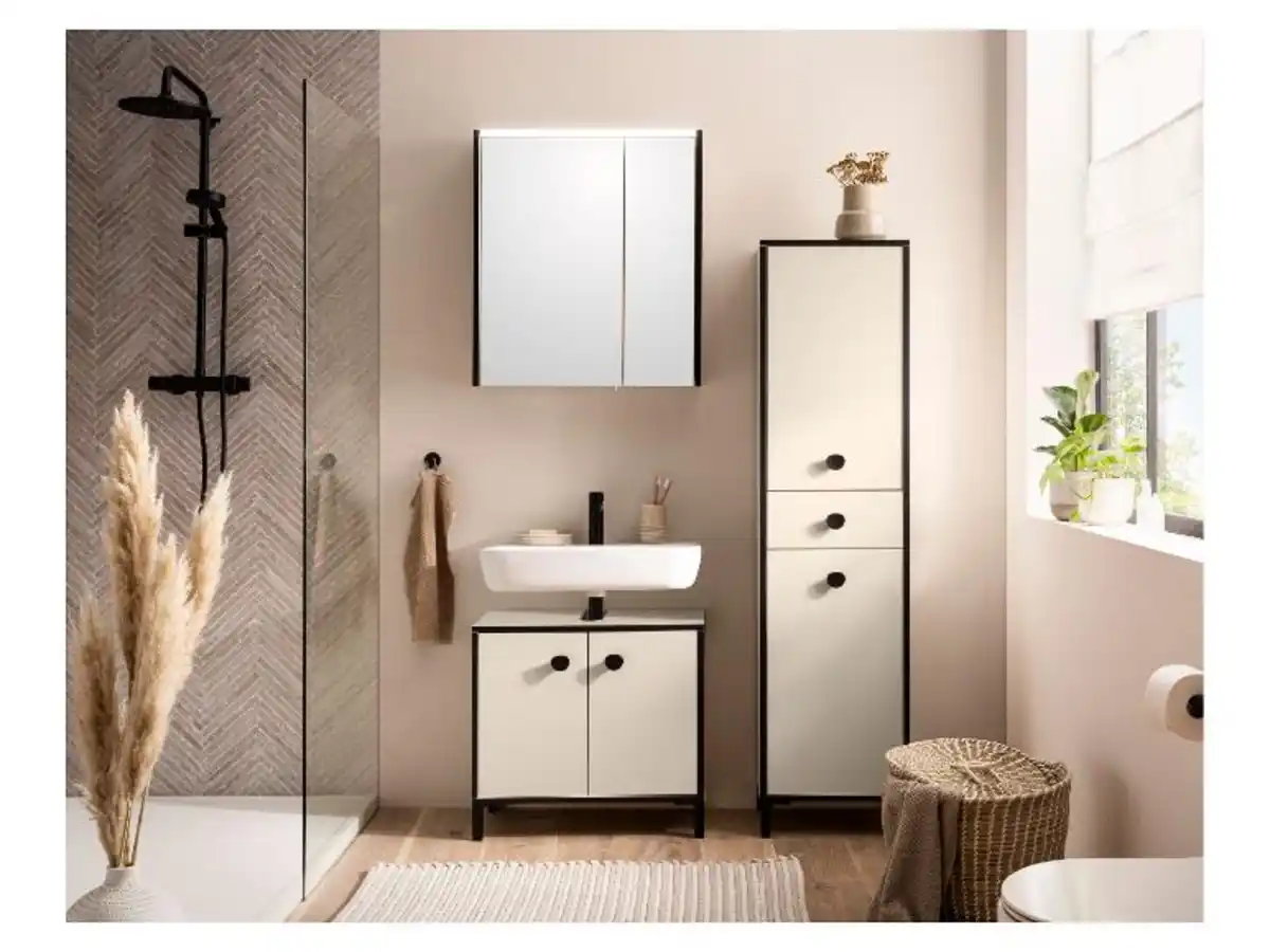 Bild 2 von Schildmeyer Spiegelschrank »Edda«, mit LED Beleuchtung
