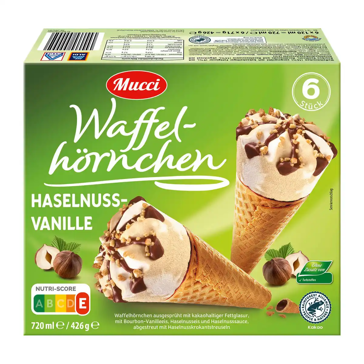 Bild 2 von MUCCI Waffelhörnchen