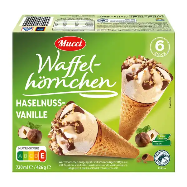 Bild 2 von MUCCI Waffelhörnchen