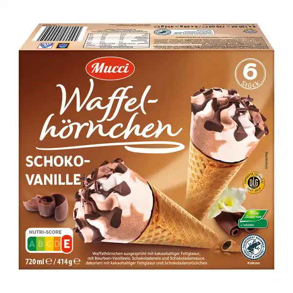 Bild 2 von MUCCI Waffelhörnchen