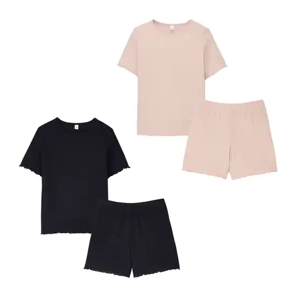 Bild 3 von UP2FASHION Ripp-Pyjama