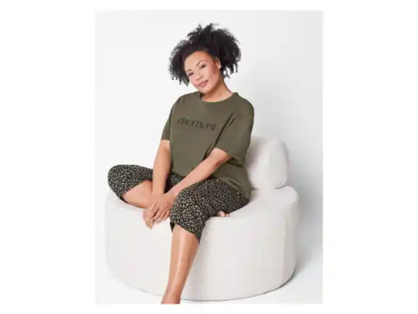 Bild 2 von esmara® Damen Capri Pyjama