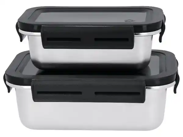Bild 2 von SILVERCREST® Edelstahl-Frischhaltedosen-Set