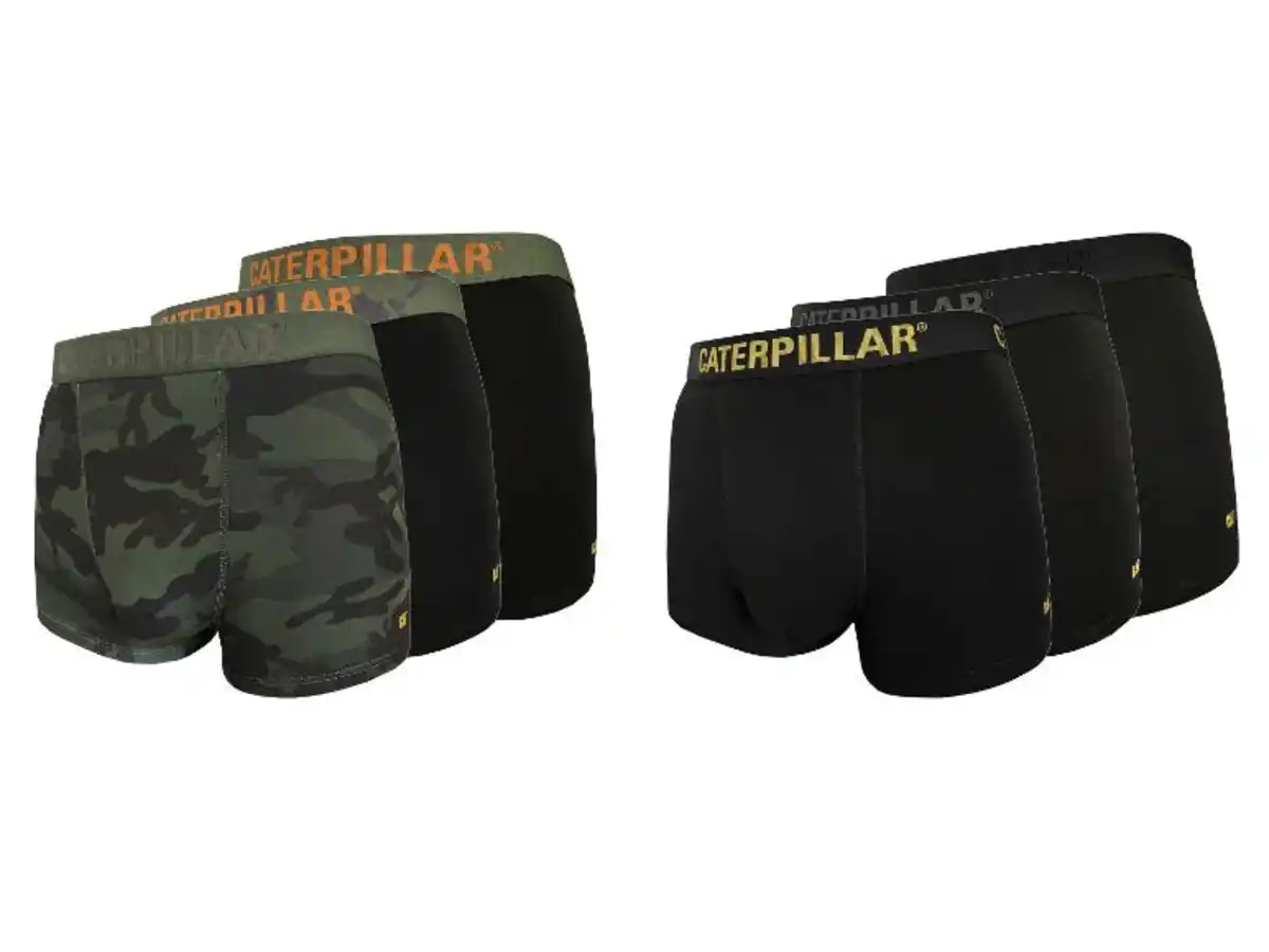 Bild 1 von Caterpillar Herren Boxershorts, 3 Stück