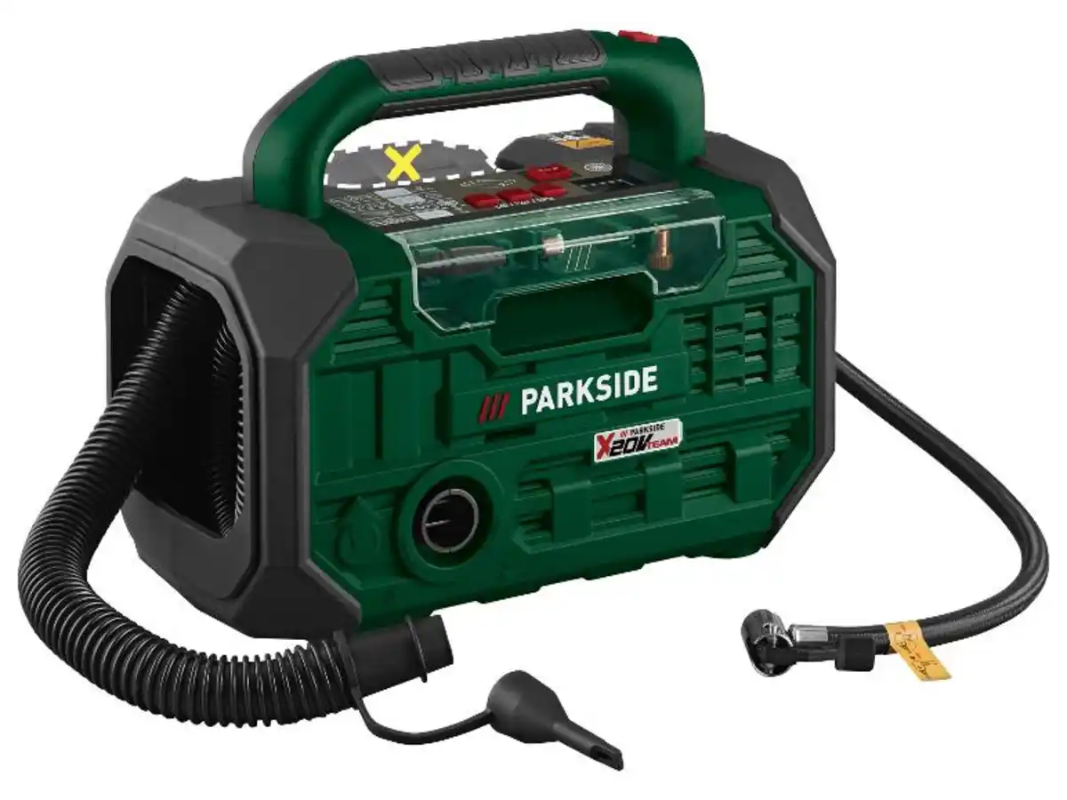 Bild 1 von PARKSIDE® 20 V Akku-Kompressor und -Luftpumpe »PKA 20-Li C3«, ohne Akku und Ladegerät