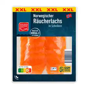 GOLDEN SEAFOOD Räucherlachs XXL