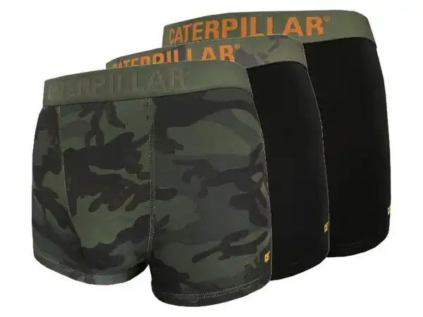 Bild 2 von Caterpillar Herren Boxershorts, 3 Stück