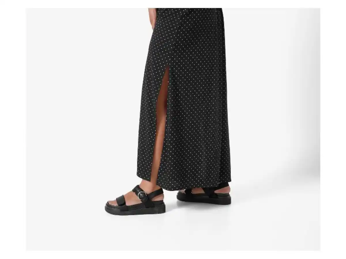 Bild 3 von esmara® Damen Maxi-Kleid, mit recyceltem Material