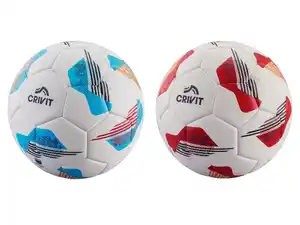 CRIVIT Fußball, mit gewebeverstärkter Ventilöffnung