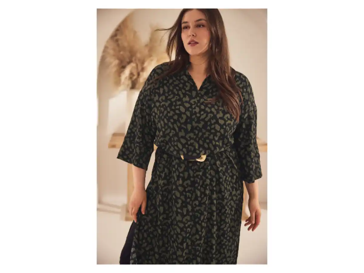 Bild 3 von esmara® Damen Kleid, mit Crêpe-Struktur