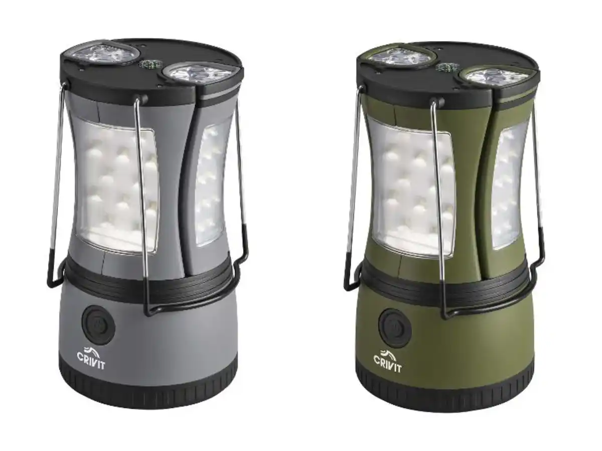 Bild 1 von CRIVIT 2-in-1-Campinglampe