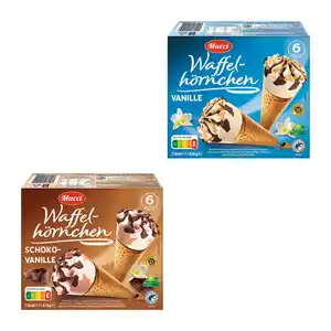 MUCCI Waffelhörnchen