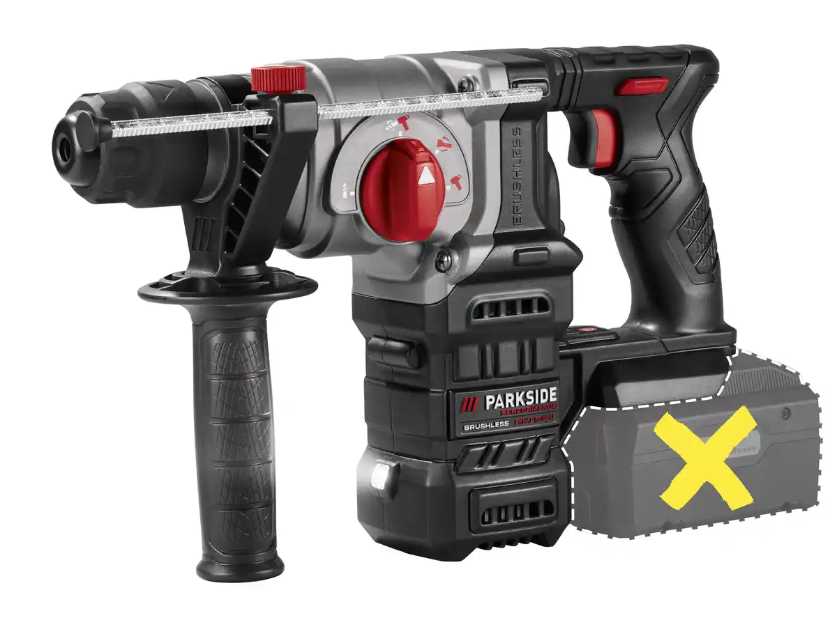Bild 4 von PARKSIDE PERFORMANCE® 20 V Akku-Kombihammer »PKHAP 2034-Li B1«, ohne Akku und Ladegerät